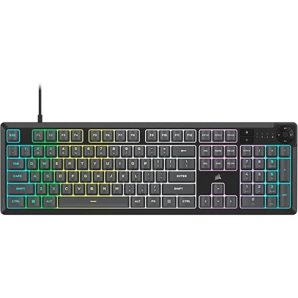Corsair K55 CORE RGB Membrane Wired Gaming Keyboard 1