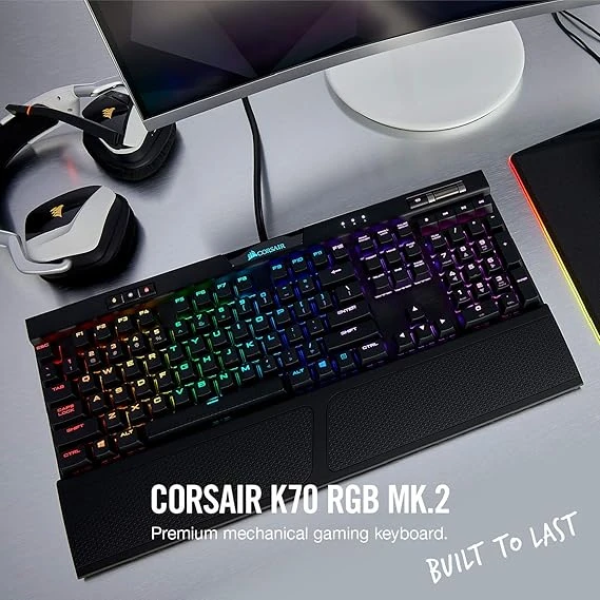 Corsair K70 RGB MK.2 Mechanical Gaming Keyboard 2
