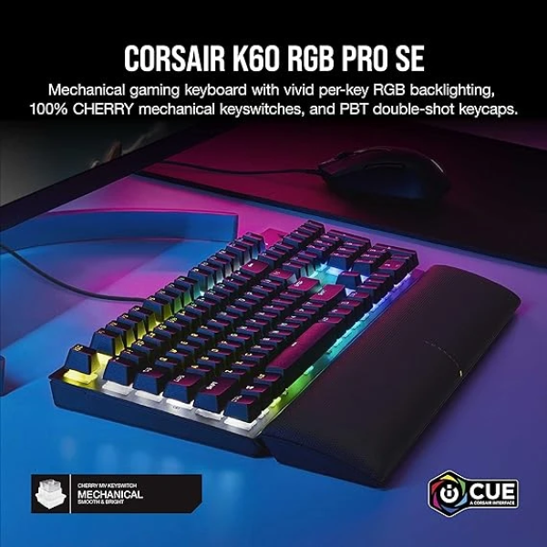 Corsair K60 RGB Pro SE Mechanical Gaming Keyboard 2
