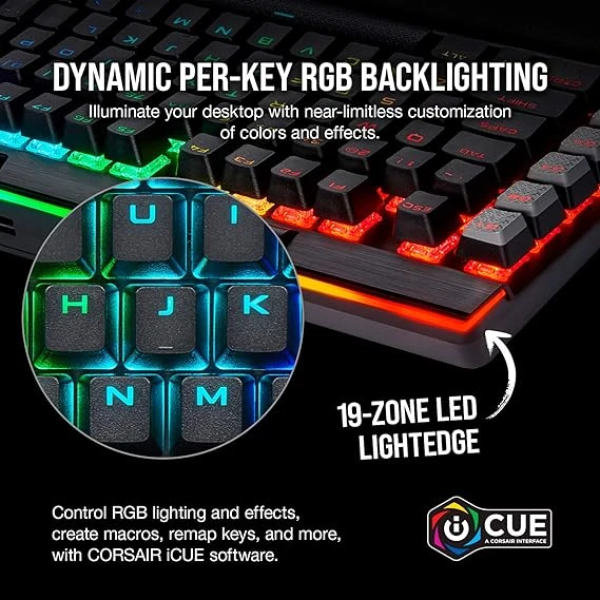 Corsair K95 RGB Platinum XT Mechanical USB Gaming Keyboard 3