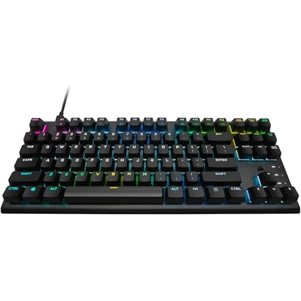 CORSAIR K60 RGB TKL RGB Tenkeyless Optical-Mechanical Wired Gaming Keyboard 3