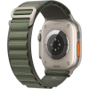 Apple Watch Ultra [GPS + Cellular 49mm] Smart Watch w/Rugged Titanium Case & Green Alpine Loop Large 智慧型手錶 智慧手錶 5