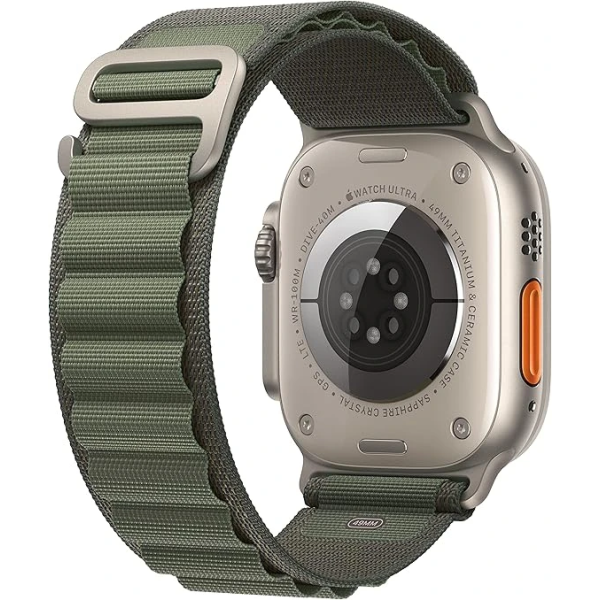 Apple Watch Ultra [GPS + Cellular 49mm] Smart Watch w/Rugged Titanium Case & Green Alpine Loop Large 智慧型手錶 智慧手錶 3