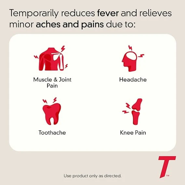 Tylenol Extra Strength Caplets with 500 mg Acetaminophen 3