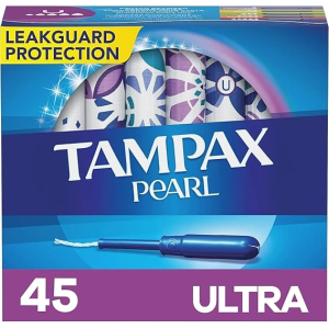 Tampax Pearl Plastic, Ultra Absorbency 棉條