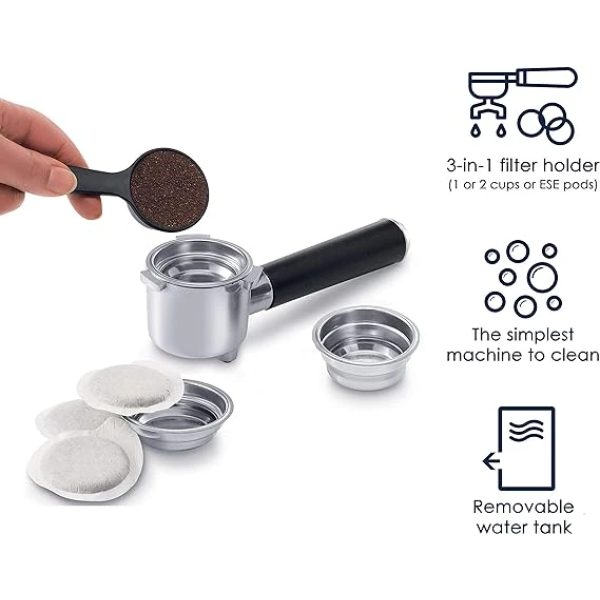 De'Longhi ECP3420 Bar Pump Espresso and Cappuccino Machine 迪朗奇咖啡機 3