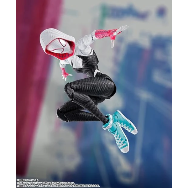 Tamashi Nations Spider-Man: Across The Spider-Verse - Spider-Gwen, Bandai Spirits S.H. Figuarts 蜘蛛人模型 3