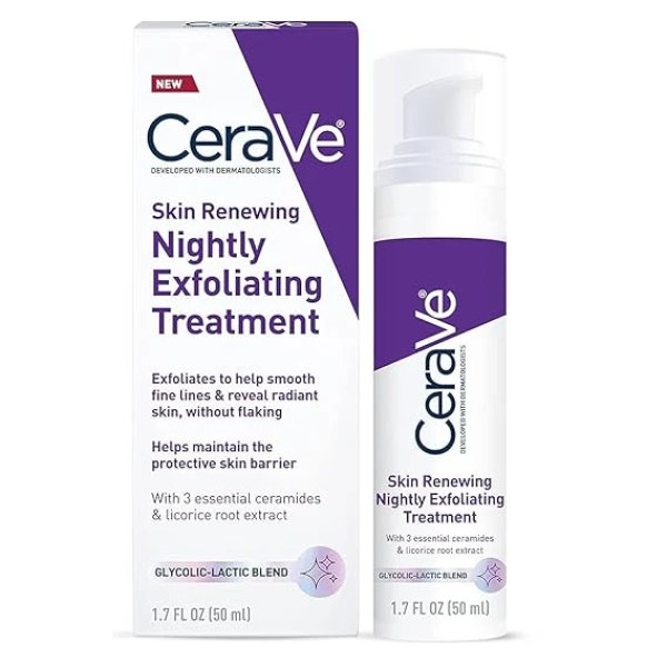 CeraVe Skin Renewing Nightly Exfoliating Treatment 適樂膚 去角質精華液 1