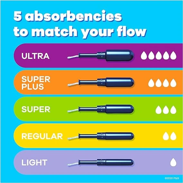 Tampax 丹碧絲 衛生棉條 Pearl Regular Absorbency 2