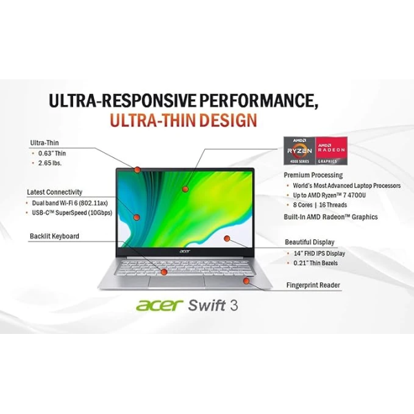 Acer Swift 3 Light Laptop 輕薄筆電 2