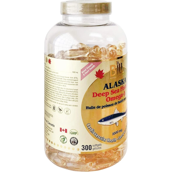 Alaska Deep Sea Fish Oil Omega-3 魚油保健食品 2