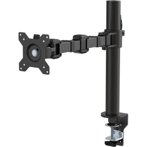 Amazon Basics Single Computer Monitor Stand Height Adjustable Desk Arm Mount, Steel, Black 螢幕支架