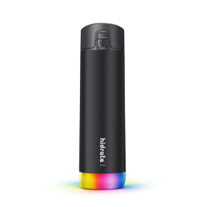 HidrateSpark PRO STEEL - 21 oz. Smart Water Bottle + Bonus Straw Lid 智慧保溫瓶
