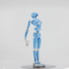 STICKYBONES INC. GLACIER BLUE Stickybones 可動公仔 5
