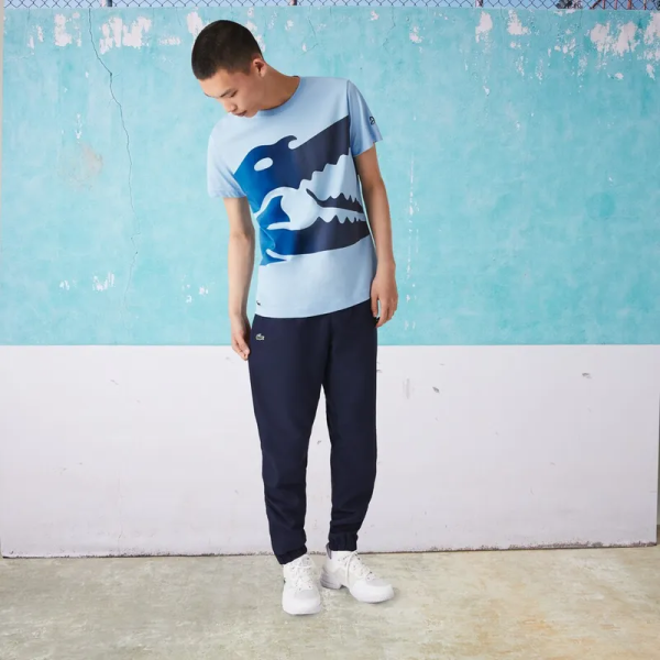 LACOSTE Men's SPORT Novak Djokovic Croco Organic Cotton T-shirt 短袖上衣 3