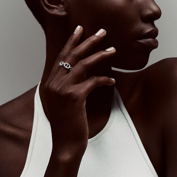 Hermès Chaine d'ancre Enchainee ring, small model 愛馬仕戒指 2