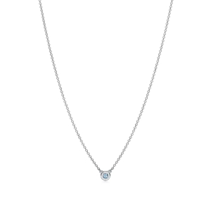 TIFFANY Elsa Peretti Color by the Yard Aquamarine Pendant 項鍊