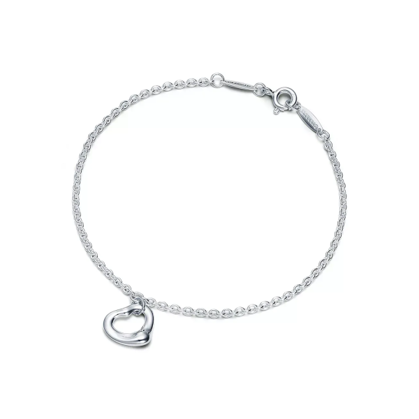 TIFFANY Open Heart Bracelet in Silver 手鍊 1