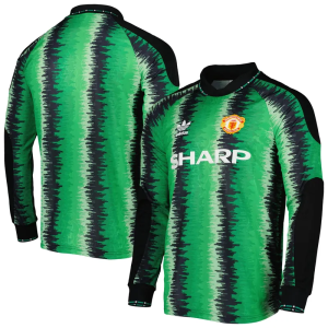 Adidas Originals Manchester United Green 90 Goalkeeper Replica Jersey 服飾