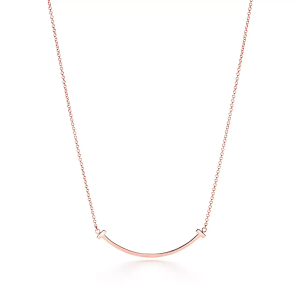 TIFFANY Smile Pendant in Rose Gold 微笑項鍊