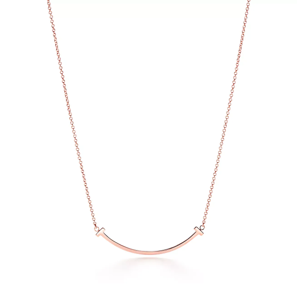 TIFFANY Smile Pendant in Rose Gold 微笑項鍊 1