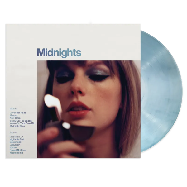 Taylor Swift Midnights: Moonstone Blue Edition Vinyl 泰勒絲專輯 1