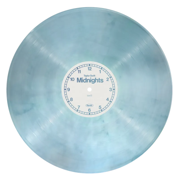 Taylor Swift Midnights: Moonstone Blue Edition Vinyl 泰勒絲專輯 3