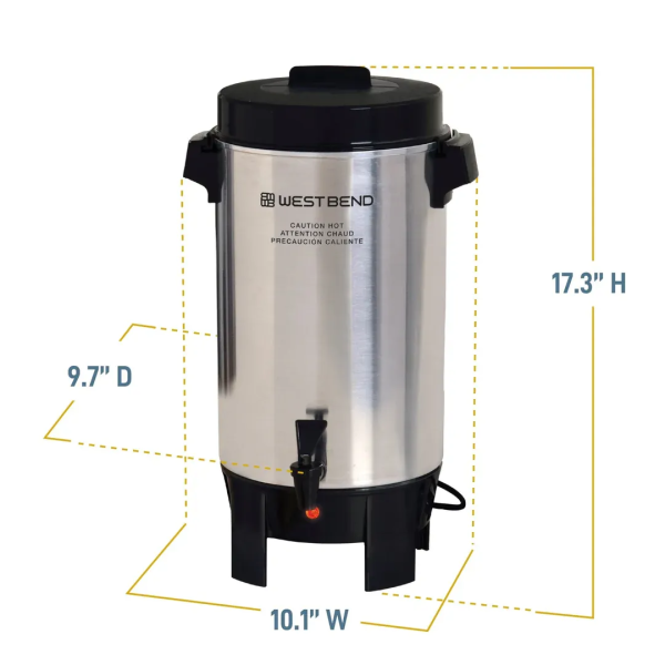 WestBend 42 Cup Polished Urn 電動咖啡機 3
