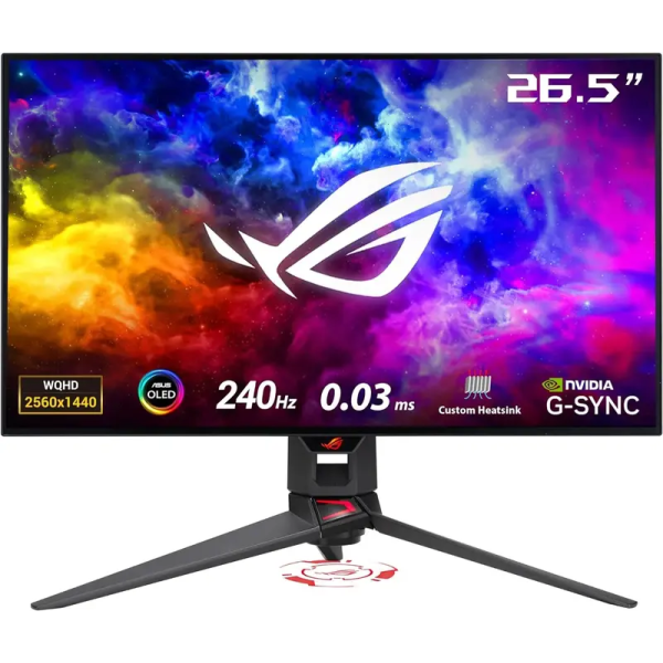 ASUS ROG Swift 27”1440P OLED DSC Gaming Monitor (PG27AQDM) 27吋電競螢幕 1