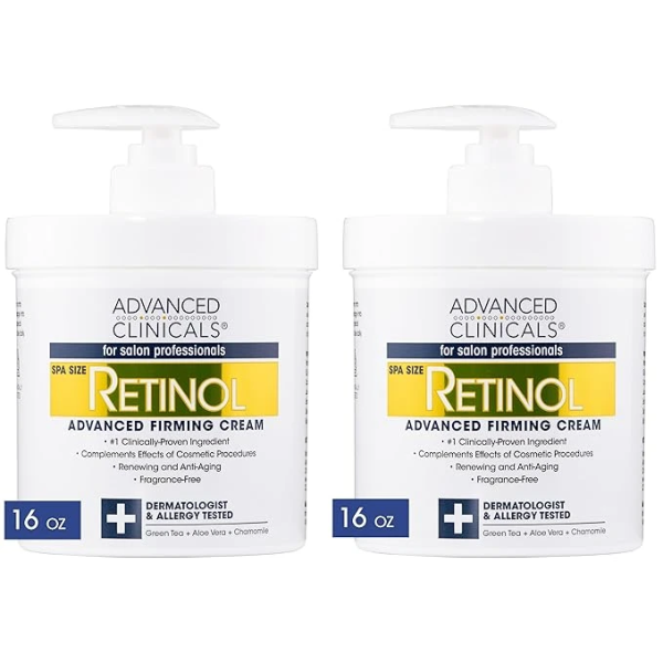 Advanced Clinicals Retinol Cream Face Moisturizer 1