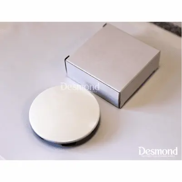 Desmond Regamaster EVO II Flat Center Caps Set of 4 - Gloss White 3商品 1