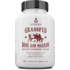 Ancestral Supplements Grass Fed Beef Bone and Marrow Supplement 4商品