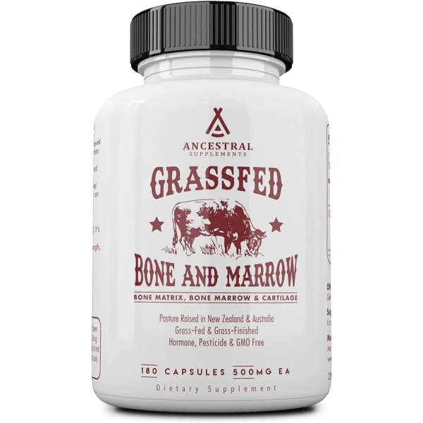 Ancestral Supplements Grass Fed Beef Bone and Marrow Supplement 4商品 1