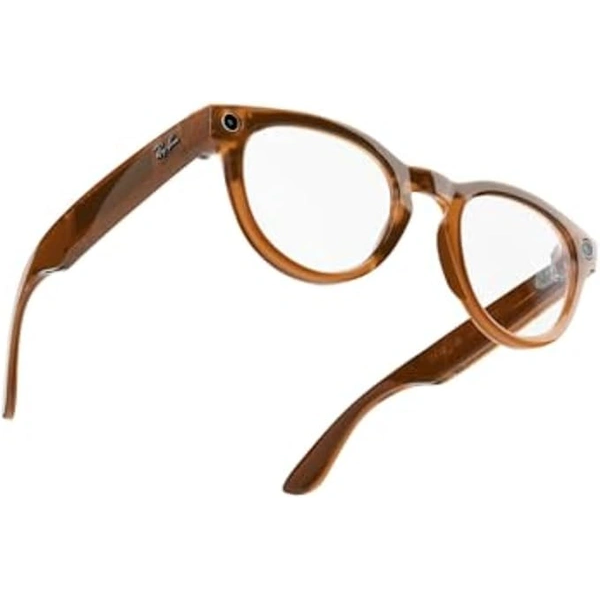 Ray-Ban Meta Headliner, Shiny Caramel / Clear to Sapphire Transitions, Regular 2