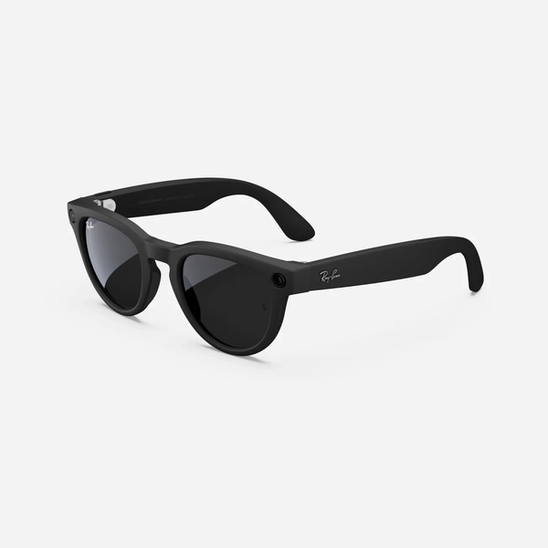 Ray-Ban Meta Headliner, Matte Black / Charcoal Black, Standard, High bridge fit 1