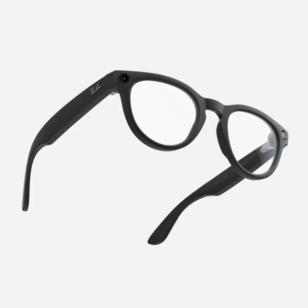 Ray-Ban Meta Headliner, Matte Black / Clear to Grey Transitions, Standard, High bridge fit 2