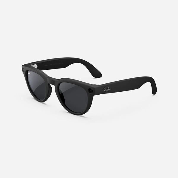 Ray-Ban Meta Headliner, Matte Black / Clear to Grey Transitions, Standard, High bridge fit 1