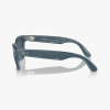 Ray-Ban Meta Wayfarer, Matte Jeans Transparent / Polarized Dusty Blue, Regular 5