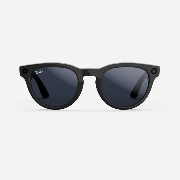 Ray-Ban Meta Headliner, Shiny Black / Clear to Sapphire Transitions, Standard, Low bridge fit 3