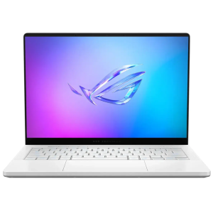 ASUS - ROG Zephyrus G14 14" OLED 3K 120Hz Gaming Laptop - AMD Ryzen AI 9 HX - 32GB RAM - NVIDIA GeForce RTX 5080 - 2TB SSD - Platinum White AI電競筆電
