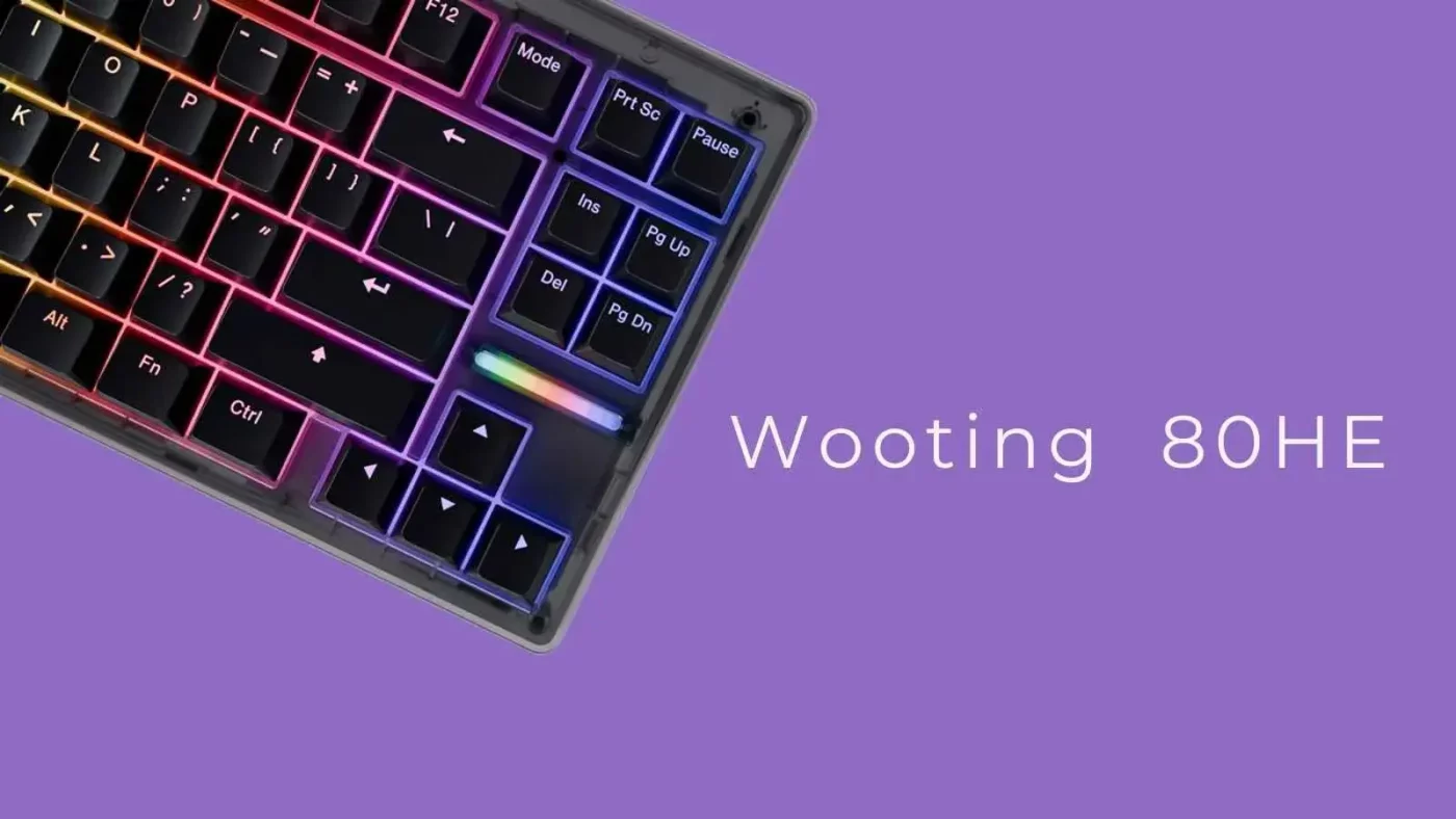Wooting 80HE 電競鍵盤：為專業玩家打造的性能巔峰 12