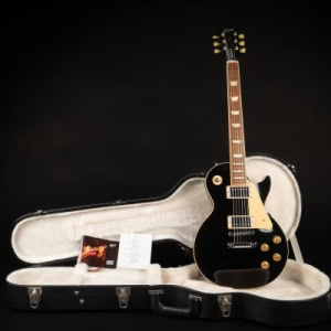 2011 Gibson Les Paul Traditional - Ebony | USA Vintage Reissue '57 Classic Humbucker PLEKed '50s Neck | CoA OHSC