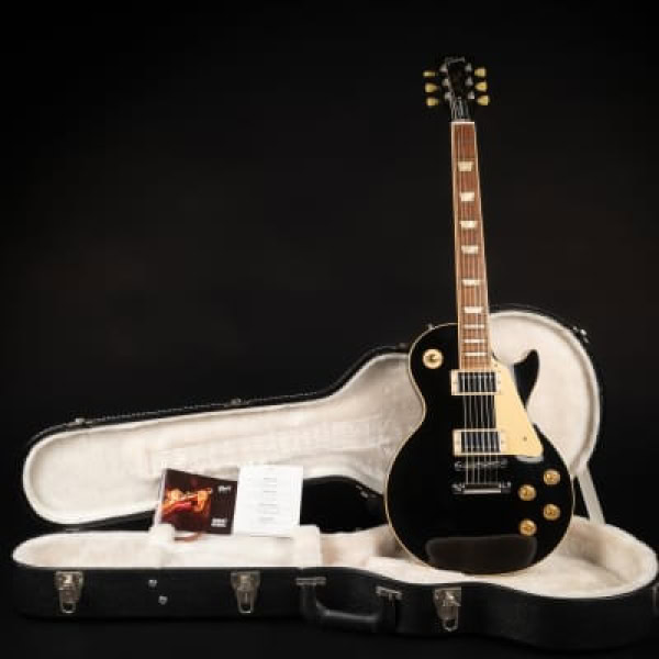 2011 Gibson Les Paul Traditional - Ebony | USA Vintage Reissue '57 Classic Humbucker PLEKed '50s Neck 1