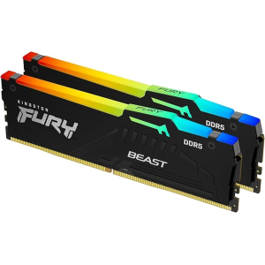 Kingston Fury Beast RGB 32GB (2x16GB) 6800MT/s DDR5 CL34 Desktop Memory