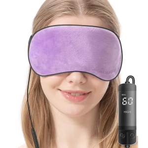 Aroma Season Heated Eye Mask Violet