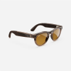 Ray-Ban Meta Headliner, Shiny Warm Stone Transparent/Tint to Saffron Yellow Transitions, Standard, High bridge fit 5