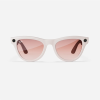 Ray-Ban Meta Skyler, Shiny Chalky Gray/Gradient Cinnamon Pink, Standard, High bridge fit 5