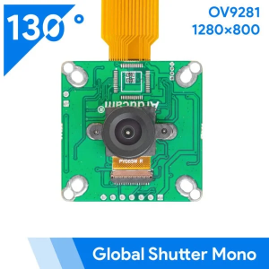 Arducam OV9281 1MP Global Shutter NoIR Mono Camera with 130deg M12 Mount for Raspberry Pi 2商品
