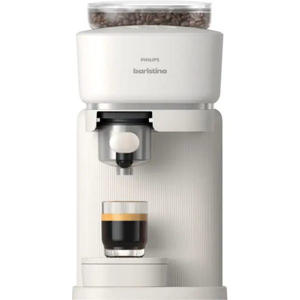 Philips - Baristina Automatic Espresso Machine - Milky White 1