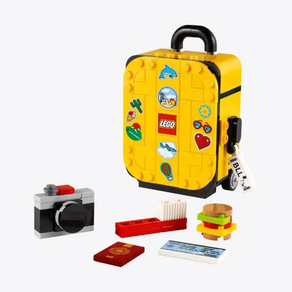LEGO 樂高新品黃色旅行箱 4/1 開賣 1
